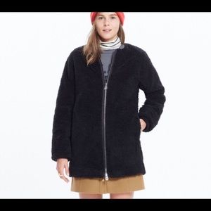 Madewell Sherpa Cafe Jacket